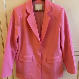 Bubblegum Pink Tailored Blazer